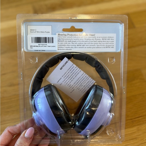 Kids Noise Cancelling Headphones - Purple - Picture 2 of 2